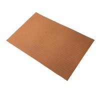 HEEPDD Almohadillas para la Suela de Zapatillas de Tendón de Carne Duradera para la Reparación de Zapatos, Accesorio Antislip Cortado a Tamaño, 58cmx38cmx2.2 Mm (BROWN)