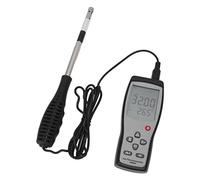 HEEPDD Anemómetro de Alambre Caliente, Anemómetro de Alambre Caliente Portátil Portátil para la Industria de la Industria