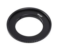 HEEPDD Anillo Adaptador de Filtro de Lente Action4, Anillo Adaptador de Lente de Aleación de Aleación de 49 Mm con Almohadillas de Goma sin Deslizamiento, Mejorando su Creatividad Fotográfica