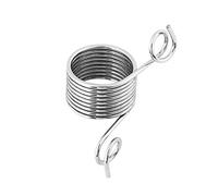 HEEPDD Anillo de Dedo para Tejer de Acero Inoxidable, Dedal Guía de Hilo para Tejer Suéteres, Bufandas con Tamaño Compacto y Portátil