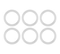 HEEPDD Anillos de Chupete de 20 Piezas, Material de Silicona, Adaptador de Clips para Bebés Blandos, 2.5 Cm de Diámetro, Ideal para Baby Show o de Cumpleaños (claro)