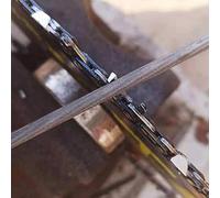 HEEPDD Archivos de Afilado de Motosierra Redonda de 12 Piezas, Archivo de la Cadena de Carpintería de 4 Mm de 5/32 Pulgadas para Herramientas de Jardinería de Cortacésped