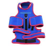 HEEPDD Arnés de Chaleco para s, Chaleco de Arnés de Mascotas Chaleco Multifuncional Cómodo Oxford Tela con Accesorio de Correa para Caminar Al Aire Libre Senderismo (M)