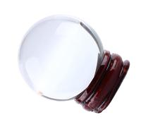HEEPDD Asiático Raro Cuarzo Claro Transparente Mágico Mágico Sphere de Bola de Curación de 40 Mm para la Colección de Regalos del Festival de Navidad