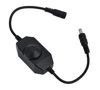 HEEPDD Atenuador de Tira LED Fácil de Usar Control de Brillo Continuo 12 V 24 V Larga Vida útil Iluminación del Acuario en el Hogar Brillo Ajustable Ahorra Energía de Manera Eficiente Configuración