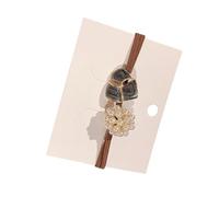 HEEPDD Bandas Elásticas para el Cabello con Perlas Postizas, Diseño Elegante, Sujeción Fuerte para la Fiesta Diaria de la Fecha del Trabajo, Material Acrílico de Primera Calidad (Pequeños accesorios