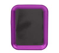 HEEPDD Bandeja Magnética, Aleación de Aluminio, Sostiene Piezas Pequeñas, 10,6cm X 8,6cm, Ideal para Mecánica y Proyectos de Bricolaje (PURPLE)