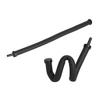 HEEPDD Barra Difusora de Burbujas de Aire para Acuario, Salida de Aire Uniforme, Fácil de Limpiar, Tubo de Oxígeno de Plástico Suave y Flexible para (Cabeza única de 30 cm, 5 Piezas por Paquete.)