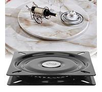 HEEPDD Base de Hierro Resistente Giratoria de 6 Asientos con Rotación Suave de 360 Grados para Taburete de Bar, Mesa de Comedor para Botes. El Soporte Fuerte de la Construcción de Acero Sólido (8