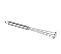 HEEPDD Batidor de Bolas de Acero Inoxidable de 9,8 Pulgadas, Herramienta Mezcladora con Diseño Innovador para Batir y Mezclar Huevos de Manera Eficiente, Perfecto para Entusiastas de la Cocina