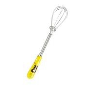 HEEPDD Batidor de Huevos de Acero Inoxidable con de Cerámica, Cómoda Herramienta Mezcladora, Batidor Eficiente para Hornear, 7,48 X 2,56 Pulgadas para Uso Doméstico y Restaurante, Herramientas de