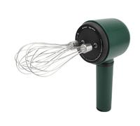 HEEPDD Batidora Eléctrica de Mano, Batidora de Cocina Inalámbrica con Batería de 1200 MAh y Batidores de Acero Inoxidable para Hornear y Cocinar