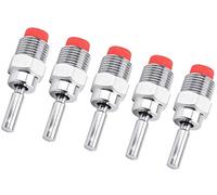 HEEPDD Bebedero Automático para Cerdos, 5 Unidades, Acero Inoxidable con Tapa de Cobre, Sistema de Riego para Lechones y Aves de Corral