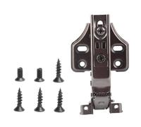 HEEPDD Bisagra de Puerta de Amortiguación Hidráulica, Cierre Silencioso Ajustable Cierre de Alta Carga con una Abertura de 90 Grados para la Puerta del Gabinete de Marco de Aluminio