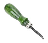 HEEPDD Biseladora de Bordes de Cuero Recortadora Profesional de Acero de Aleación para Cortes Suaves Ángulos Ajustables de 0,02 a 0,06 Pulgadas Se Adapta a Cuero de 0,02 a 0,18 Pulgadas de Grosor