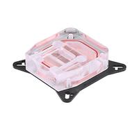 HEEPDD Bloque de Refrigeración por Agua GPU con Base de Cobre, Cubierta POM, Rosca G1/4, Conector de 12,9 Mm para Refrigeración Líquida de PC Personalizada