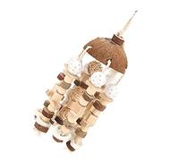 HEEPDD Bloques de Madera de Pájaros Toy de Masticación Fuerte y Adecuado para Cacatúas Grises Africanas, Guacamayos, Loros y Más Alivios de Aburrimiento Ansiedad por Cacatúas Grises Africanas,