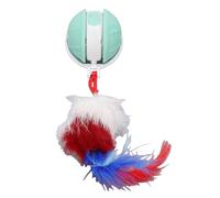 HEEPDD Bola de Juguete de Gato Interactiva, Sensor de Movimiento Automático Recargable Gatito de Juego con Múltiples Modos Tecnología de Escape Silencioso para Gats de Gatos Interiores (Green)