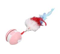 HEEPDD Bola de Juguete de Gato Interactiva, Sensor de Movimiento Automático Recargable Gatito de Juego con Múltiples Modos Tecnología de Escape Silencioso para Gats de Gatos Interiores (Pink)