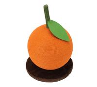 HEEPDD Bola de Rasguños de Gato, Juguete Decorativo de Yute de Forma de Fruta con Habilidades de Rasguño de Juego de Escalada para Muebles para la Sala de Estar Dormitorio