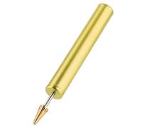 HEEPDD Bolígrafo para Teñir Bordes de Cuero, Carcasa de Aleación, Rodillo de Tinte de Aceite Preciso para Proyectos de Artesanía en Cuero, Aplicador de 5,1 Pulgadas para Curtido y Telas Textiles