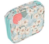 HEEPDD Bolsa de Ganchillo de Crochet, Bolsa Organizadora Portátil con Material Premium y Gran Capacidad, Compacta y Portátil para los Amantes los Tejidos, Todo en un Lugar con Bolsillos Malla Viaje