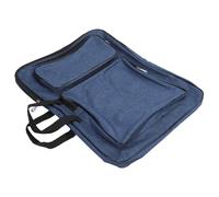 HEEPDD Bolsa de Mano para Portafolio de Arte, Nailon Impermeable, Correas Ajustables, Gran Capacidad para Suministros de Arte para Niños, Buena para Dibujar y Dibujar (Blue)