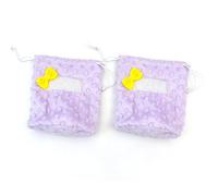 HEEPDD Bolsa de Unión Sugar Glider, Bolsa con Cordones Blanca (Purple)