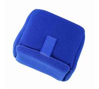 HEEPDD Bolsa para Cámara Interior de Terciopelo Protección a Prueba de Golpes para Cámaras DSLR con Divisores Extraíbles Diseño Liviano Se Adapta a Mochilas de hasta 15 Pulgadas Almacenamiento (Blue)