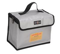 HEEPDD Bolsa Protectora de Almacenamiento de Batería de Litio Ignífuga, Antiradiación para Carga Segura, Reemplazo, Accesorios Modelo Gris