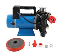 HEEPDD Bomba de Pistón Eléctrica de Doble Cilindro, Bomba de Agua de Alta e Acero Inoxidable para Riego Agrícola y Lavado de Autos de Servicio Pesado, CC de 12 V a CC 60 V, Caudal de 16