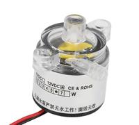 HEEPDD Bomba Sumergible con Energía de 12 V para el de Agua de los Radiadores, 1pc Mini sin Escobillas 2L/min para Radiadores de Agua, 1pc Mini Nan sin Escobillas de 2L/min