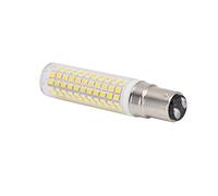 HEEPDD Bombilla BA15D, Lámpara LED de Maíz 1500LM 136LED Bombilla Regulable con Diseño de Disipación de Calor de 360 grados, para Lámpara de Techo, de Pared, de Mesa (220V Blanco cálido)