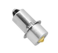 HEEPDD Bombilla LED de Repuesto, Bombilla de Antorcha de Metal de Alta Potencia, 3 W, 160 a 180 Lúmenes, Salida Brillante, Fácil Instalación para Kits de Emergencia en el Hogar, Talleres, (Blanco