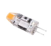 HEEPDD Bombilla LED G4, Silicona, Luz Bipin de 2W 300LM para Iluminación de Candelabros y Debajo de Gabinetes de Oficina en el Hogar (Blanco cálido)