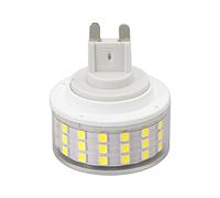 HEEPDD Bombilla LED G9, Material ABS, 10 W, Alto Brillo, 1000 Lm, Ahorro de Energía para Gabinetes de Cocina e Iluminación de Techo (luz blanca)