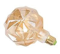 HEEPDD Bombilla Vintage, Lámpara de Araña LED Regulable Cálida de Vidrio, Base E27 4W 360lm para Sala de Estar Dormitorio