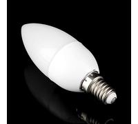 HEEPDD Bombillas LED para Candelabro, 3W, 5000LM, Brillo, Base E14, Bombilla para Lámpara, Ventilador de Techo, CA 220V, Luz Amarilla Cálida (#2)