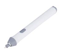 HEEPDD Borrador Eléctrico Borrador de Lápiz Automático a Batería Cuerpo de Plástico con 20 Recambios Borrado Preciso de Detalles Núcleo Ajustable para Dibujar Bocetos Artistas Estudiantes (WHITE)