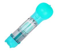 HEEPDD Botella de Agua para Perros, Taza de Agua Portátil para Mascotas ABS PC de 300 Ml con Botón de Liberación y Cierre a Prueba de Fugas, 360 sin Derrames para Viajes, Caminatas, Perros y Gatos