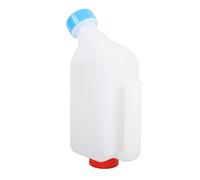 HEEPDD Botella de bebé Botella de Leche Tapa Doble Diseño Colgante de Terneros Multifuncionales Botella de Alimentación de Leche para el Agricultor Botella de Alimentación de Mamíferos