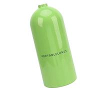HEEPDD Botella de buceo, equipo de buceo, capacidad de 3 litros, filtración fuerte, botella portátil de tubo largo, correas ajustables para los hombros con para bucear (verde)