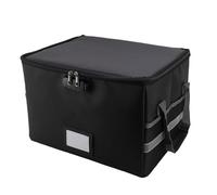HEEPDD Box de Archivo Impermeable Multifuncional con Bloqueo con Bloqueo, Estuche de Almacenamiento Seguro para la Oficina en Casa, Organiza Documentos y Objetos de Valor, tamaño: 15.75x12.4x10.63in