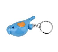 HEEPDD Buscador de Llave de Silbato LED de Pájaros con Interruptor Onoff, Control de Voz Inteligente, Luz LED, Recuperación de Llave Fácil para Uso Diario (Blue)
