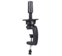 HEEPDD Cabeza de maniquí Colorida, Cabeza de Entrenamiento para Peluqueros, Ideal para que los Estudiantes Practiquen Técnicas de Corte y Trenzado (soporte)