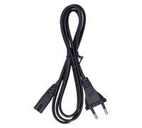 HEEPDD Cable de alimentación para lámpara, Enchufe de la UE estándar 250V 2.5A 1.5M Dispositivo de Cable Adaptador de Corriente para cámaras Digitales, Altavoz, Pantalla, PC, computadora portátil