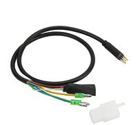 HEEPDD Cable de Conversión de Motor de 9 Pines, Conector Impermeable, Extensión de 600 Mm para Bicicletas Eléctricas y Motores de 250w 350w 500w