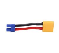 HEEPDD Cable de Silicona Suave de 12awg Cable Macho a EC3, Conector Reutilizable la Concha para el Modelo Aeronave Automóviles RC, Alcance Aplicación Conveniente y Práctico