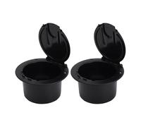 HEEPDD Cable Eléctrico para Vehículos Recreativos ABS Redondo Resistente a la Intemperie con Bisagras Resistentes y Cubierta a Presión, Uso Seguro en Exteriores para Campistas y Autocaravanas