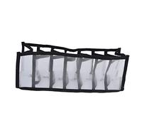 HEEPDD Caja de Almacenamiento Caddy Mesh Bras, Organizador Plegable para Ropa Interior, Bragas y Calcetines, Nailon, Ahorro de Espacio para Suministros de Almacenamiento para el Hogar y Viajes (7